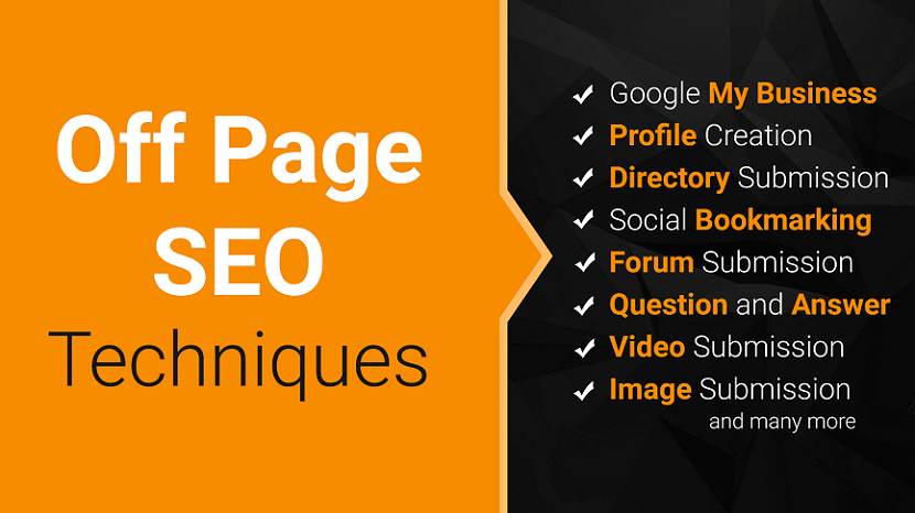 Off-page SEO techniques