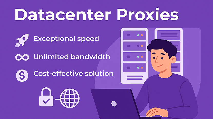 Power of Datacenter Proxies in a High-Speed Digital World