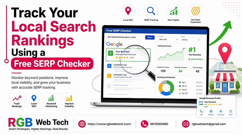 Track Your Local Search Rankings Using a Free SERP Checker