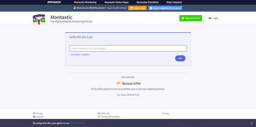 Website Performance Monitoring Tools Free Online Website Monitoring Tools