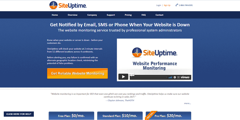 Website Performance Monitoring Tools Free Online Website Monitoring Tools