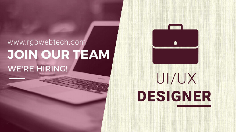 Ui Ux Designer Job Ux Designer Jobs Entry Level Rgb Webtech