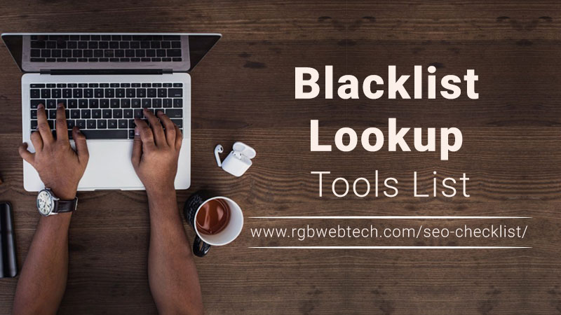 Blacklist Lookup Tools