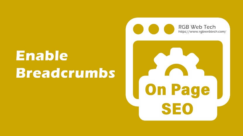 Enable Breadcrumbs for Easy Navigation and SEO