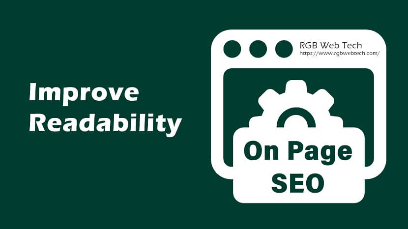 Improve Readability: On-Page SEO Strategy