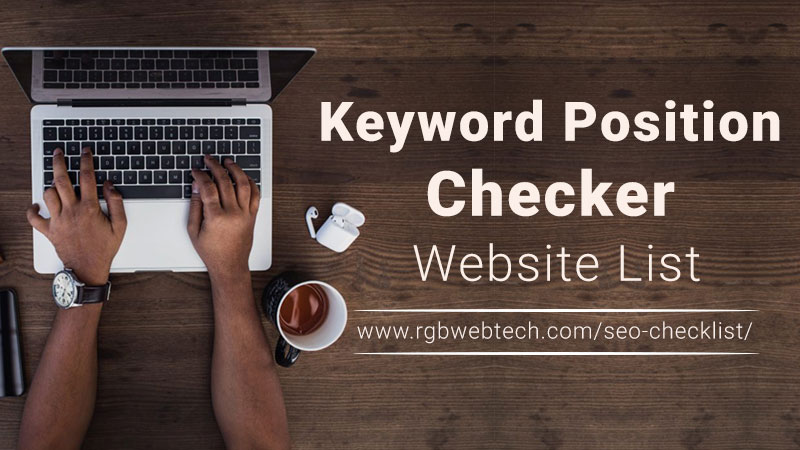 Keyword Position Checker Websites List