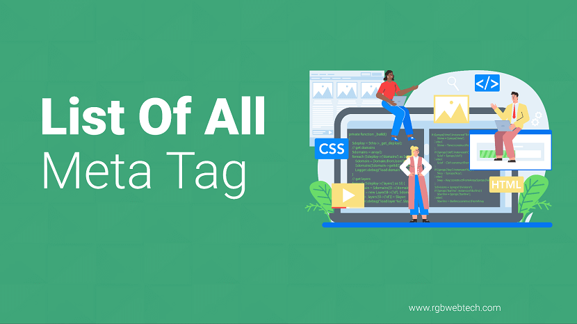 List of Meta Tags