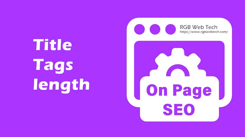 Title Tag Length