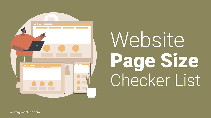 Web Page Size Checker Tool
