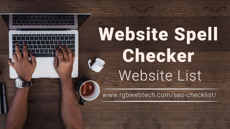 Website Spell Checker Websites List