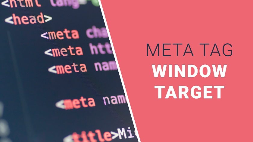 Window Target Meta Tag