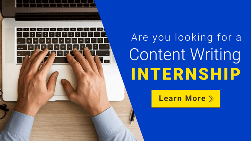 Content Writing Internship