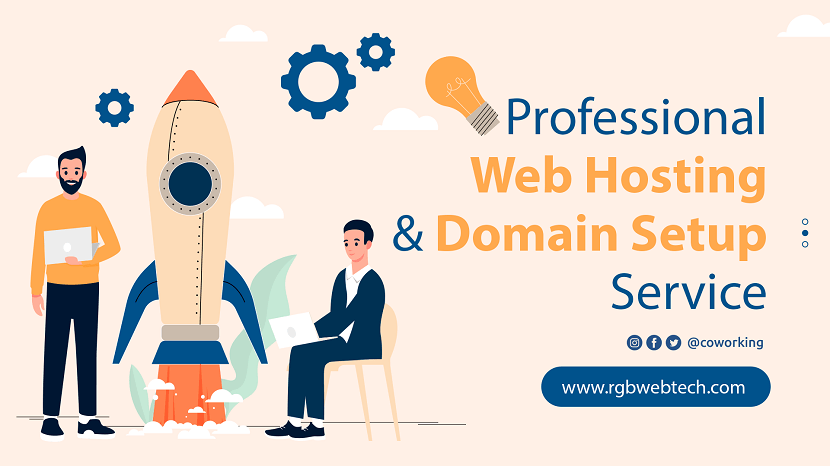 Professional Web Hosting And Domain Setup Service